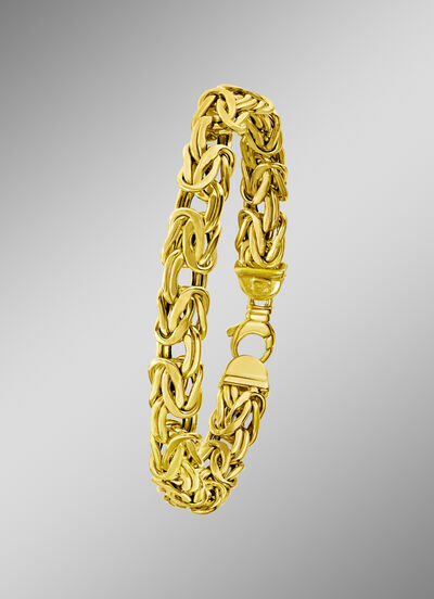 Byzantijnse schakelarmband van goud 