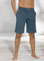 Set van twee slaap- en vrijetijdsbroeken met trekkoord en zijzakken 1 X GERUITE BENZINE, 1 X GEWONE BENZINE