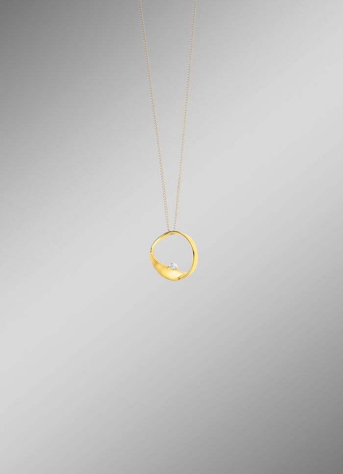 Smaakvolle hanger in tweekleurig 