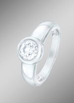 Solitair-damesring met briljant 