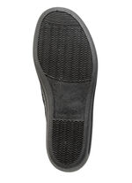 Slippers van fluweel met een print en een luipaarddessin ZWART-BRONS