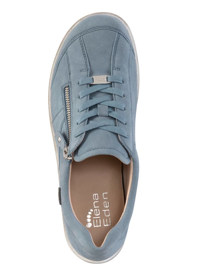 ELENA EDEN, comfortabele dames veterschoenen, breedte H, met uitneembaar voetbed 