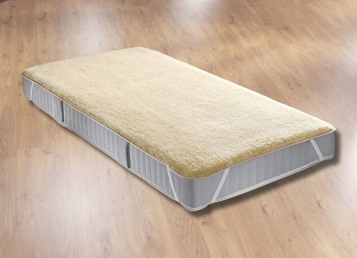 Lamsstapelmatras topper van Mesana 