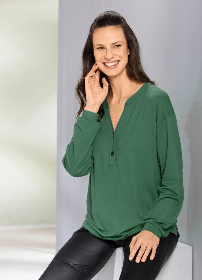 Shirttuniek met elastaan 