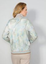 Sweatvest met bloemmotief 