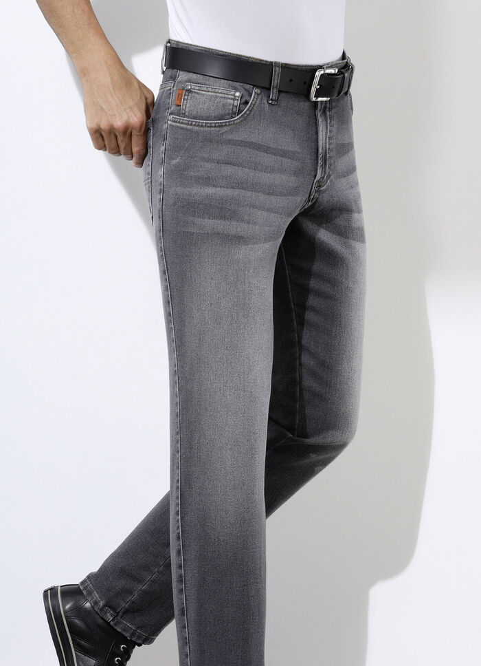 Jeans "Francesco Botti" in 3 kleuren ANTRACIET