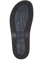 GINO GALANTE, comfortabele herenmuiltjes, breedte H, met uitneembaar voetbed 