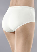 Sloggi Basic+ Midi set van drie slips 1X VIOLET, 1X POEDER, 1X VONKEN