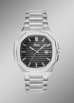 Quartz herenhorloge van roestvrij staal 