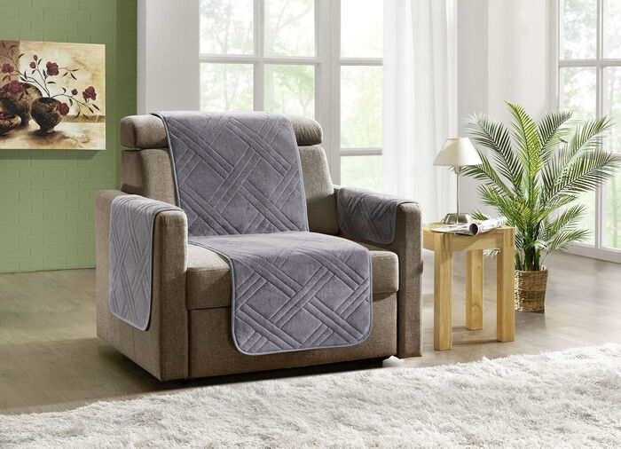 Knuffelzachte woonaccessoires met lintrand SILBER