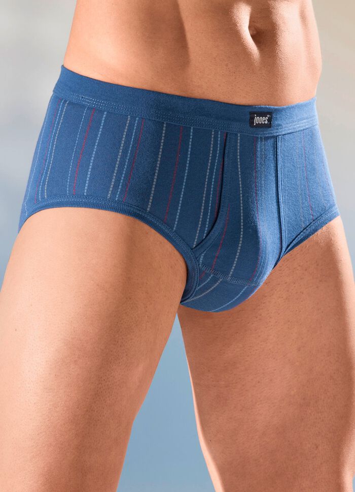 Set van vier slips met zachte tailleband 