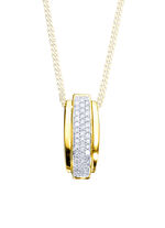 Kettinghanger met diamanten 