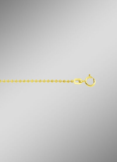 Chique gouden bolletjesketting 