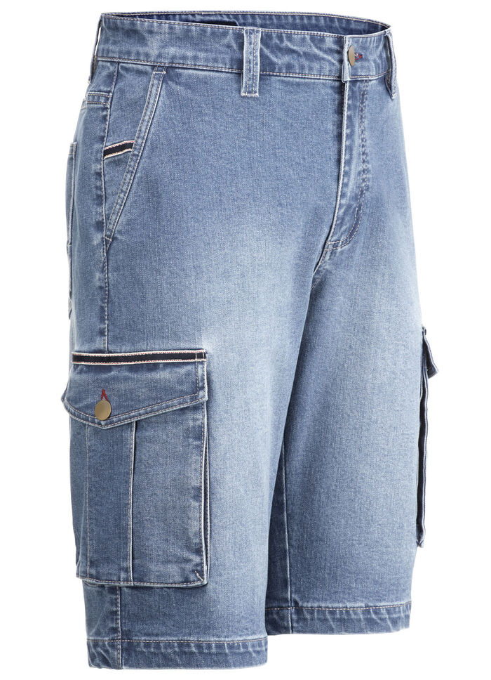 Denim bermuda's JEANSBLAU