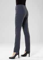 Broek met trendy pied-de-poulemotief BLAU-SCHWARZ