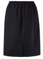 Rok in een slanke snit ZWART