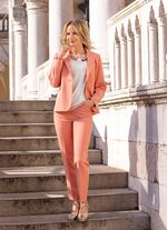 Broekpak van stretchgabardine 