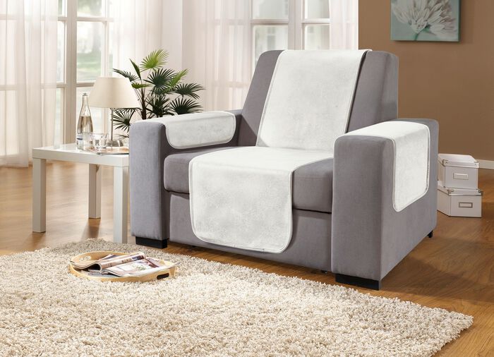 Fauteuil- en bankbeschermers met antisliplaag 