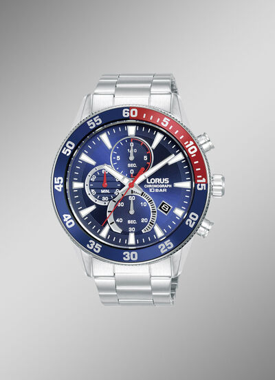 Sportieve quartz herenchronograaf 