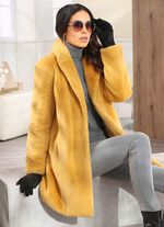 Lange jas van heerlijk zacht imitatiebont 