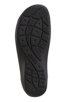 Ranger-muilezel met metalen sieraden met strass-steentjes ZWART