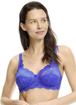 Susa 2-pack bh met delicate elastische kant 1X AZUURBLAU, 1X WIT