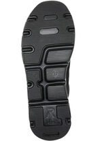 Rieker sneakers met elastische decoratieve vetersluiting ZWART