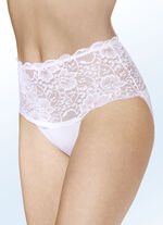 Set van drie slips met elastisch kant 