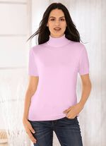 Trui van elegante, glanzende kwaliteit ROSÉ