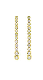 Elegante oorknopjes met diamanten 