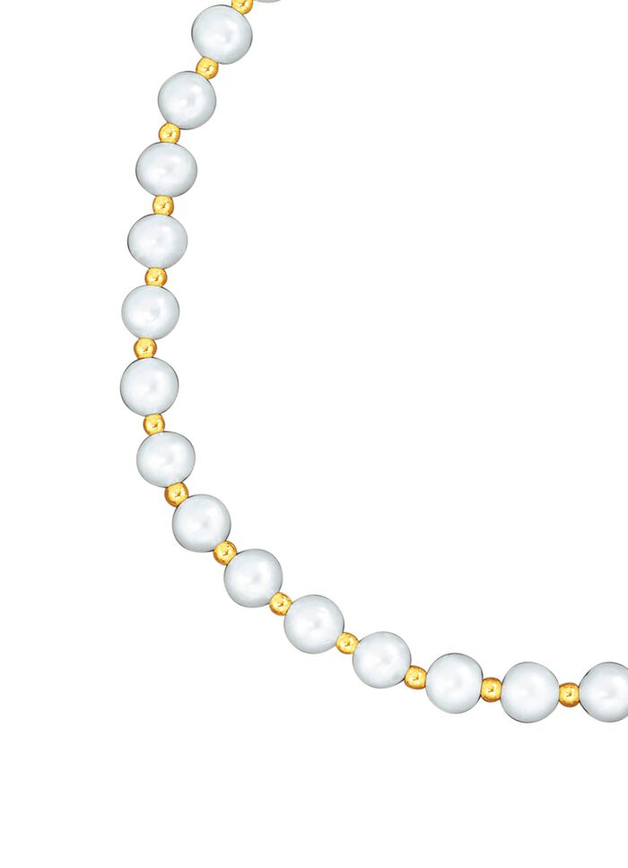 Zoetwater gekweekte parelketting 