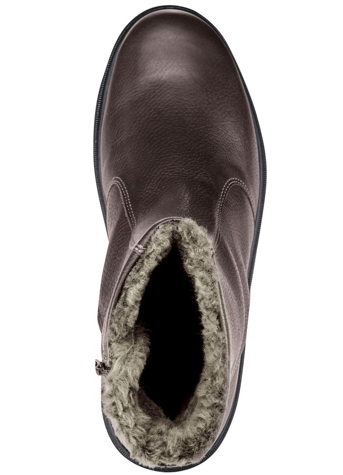 GINO GALANTE, gevoerde herenlaarzen, winterschoenen, met lamsvacht 