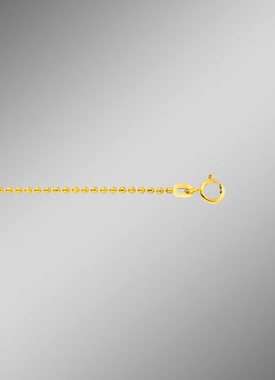 Chique gouden bolletjesketting 