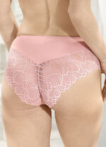 Naturana slipje met delicate elastische kant ROSÉ