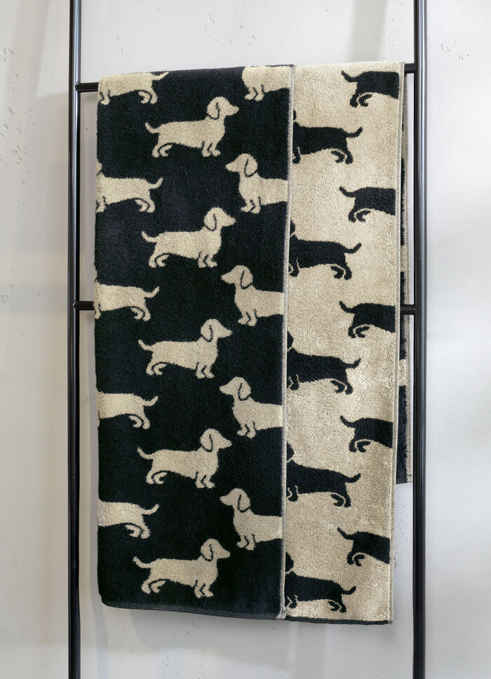 badstofserie in absorberende, zachte katoenkwaliteit BEIGE