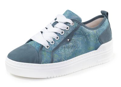 Waldl&auml;ufer veter sneakers met speelse print 