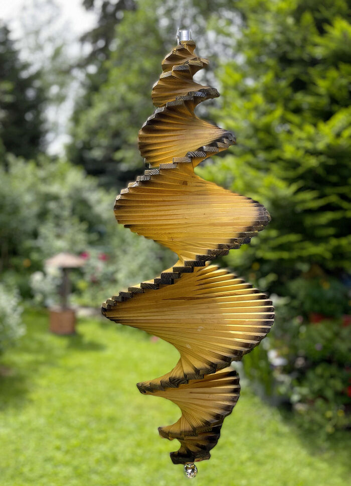 Weerbestendige houten windgong 