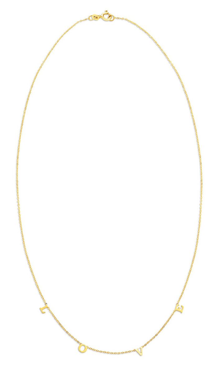 Echt trendy: Liefde ketting 