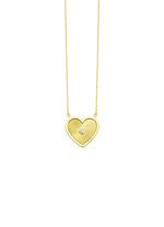 Met diamanten bezette ketting 