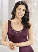 Laurina overhemd met geborduurd kant PRUIM