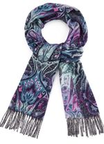 Sjaal met paisley-motief 