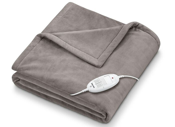 ‘Beurer‘warmtedeken HD 75 in verschillende kleuren TAUPE