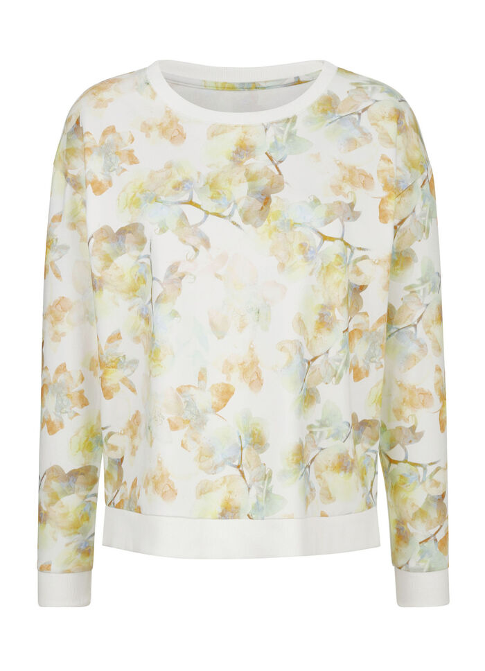 Sweatshirt met ronde hals 
