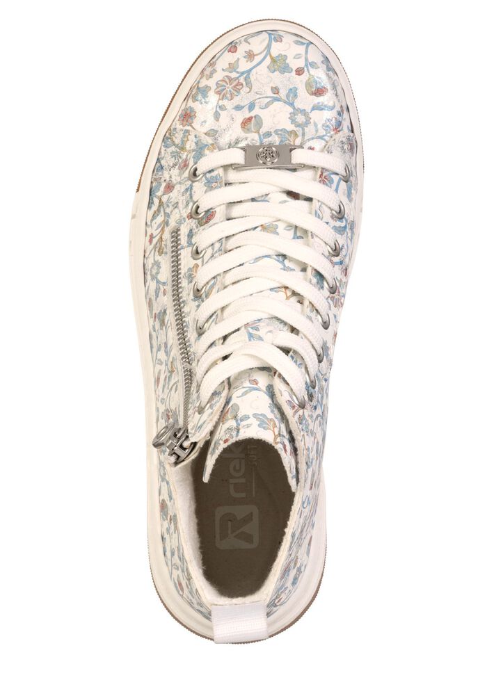 Rieker, modieuze dameslaarzen, breedte G, met uitneembaar voetbed 