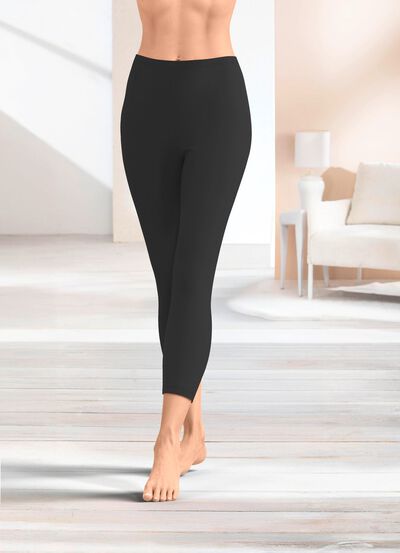 Leggings met een comfortabele elastische tailleband 