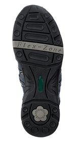 ELENA EDEN sandaal met textielrand JEANS