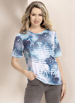 Shirt met all-over print 
