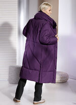 Functionele jas met opbergbare capuchon AMETHYST