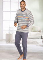 Set: pyjama en short met V-hals 