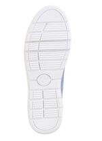 ELENA EDEN veterschoenen gemaakt van su&egrave;de BLAUW